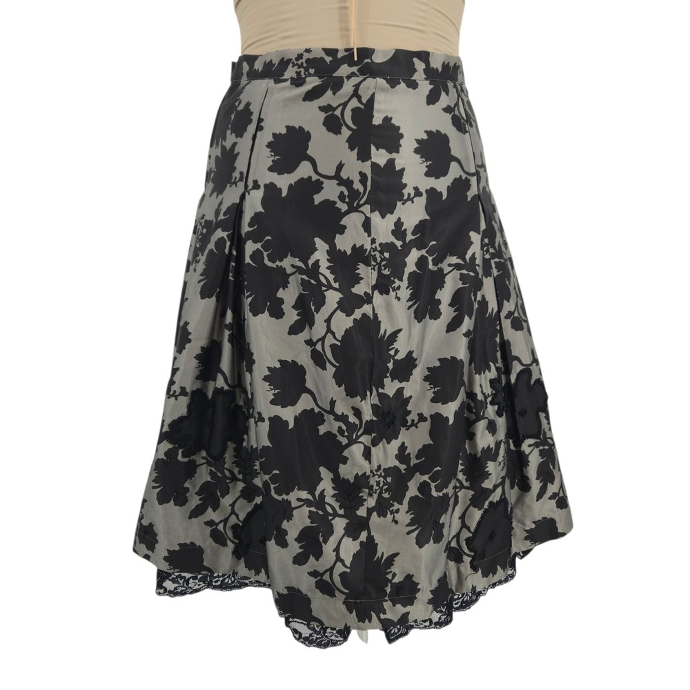 Essentiel Antwerp Skirt EU 40 Floral Lace Beaded Dark Academia Romantic Goth
